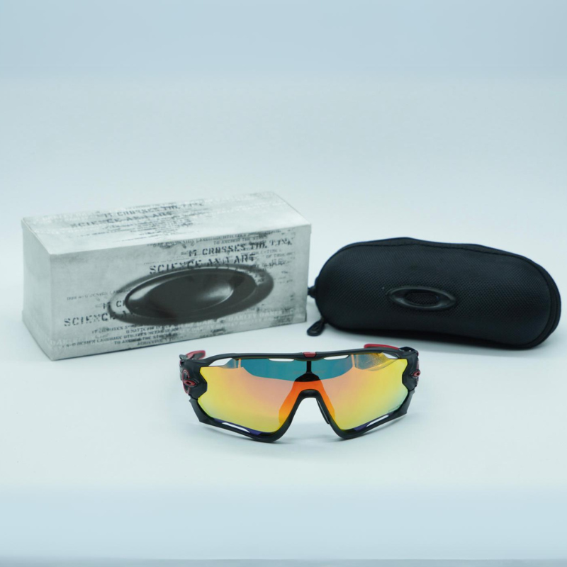 Oakley Jawbreaker negro/rojo